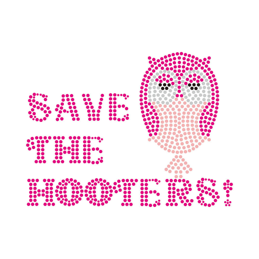 Prominent women Iris The Hooters Rhinestone Heat Transfer