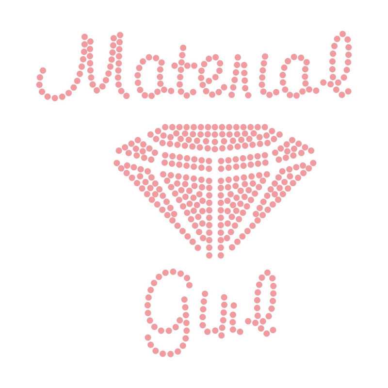 Pink Girl Crystal Design Rhinestone Transfer Diamond