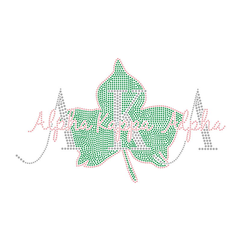 Rhinestone Transfer Aka Leaf And 1908