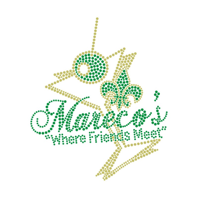 Iris Pattern Collection Design Bling Transfer Rhinestone