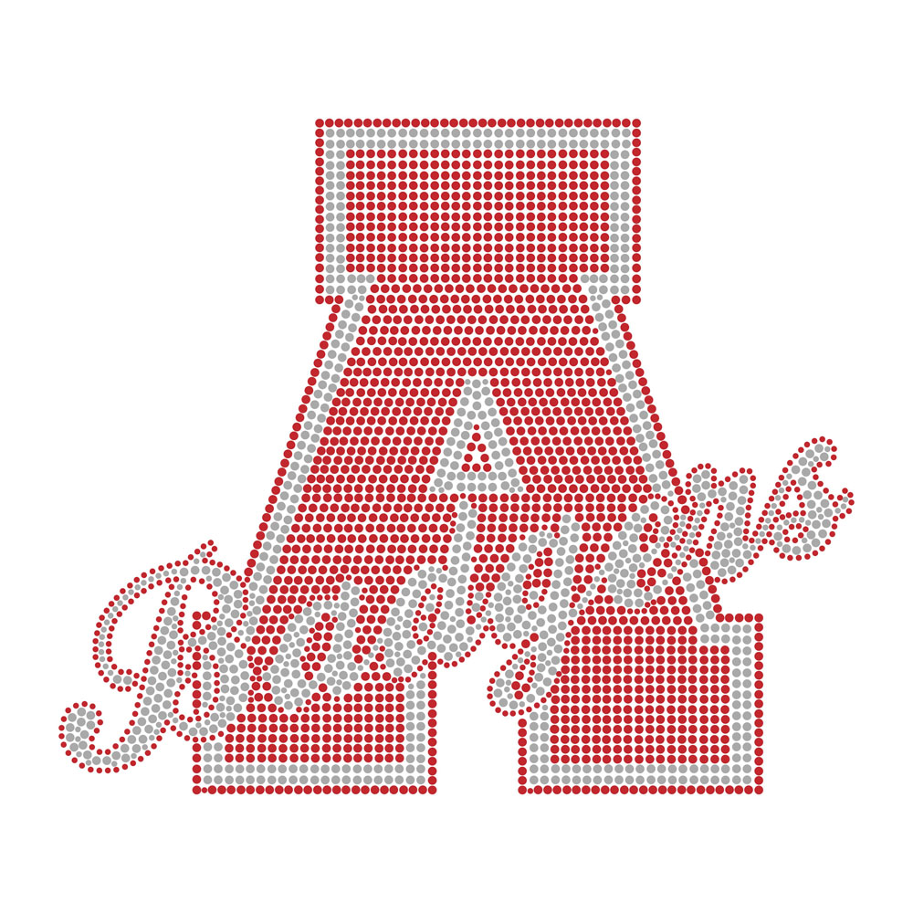 English Alphabet Designs Rhinestone Transfer Hot Fix Bling