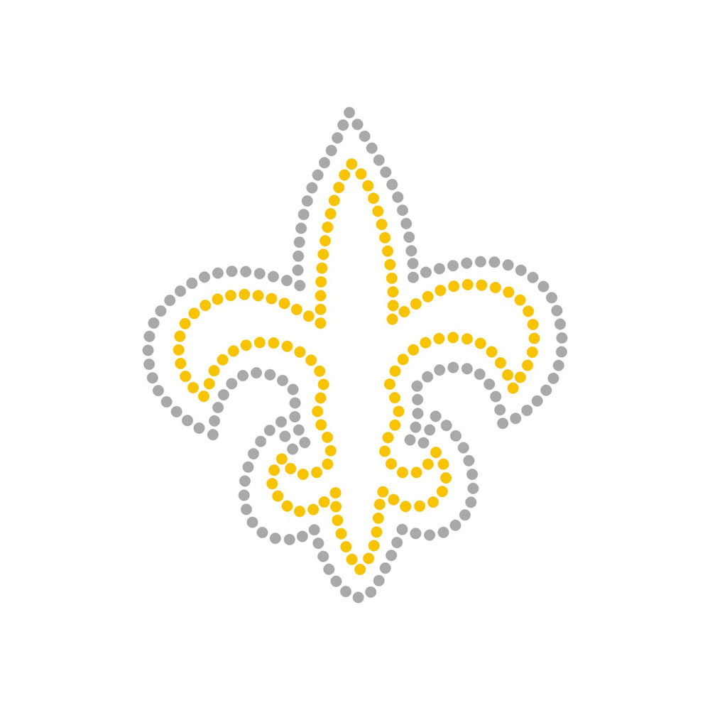 Iris Pattern Collection Design Bling Transfer Rhinestone