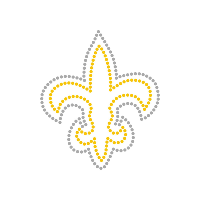 Iris Pattern Collection Design Bling Transfer Rhinestone