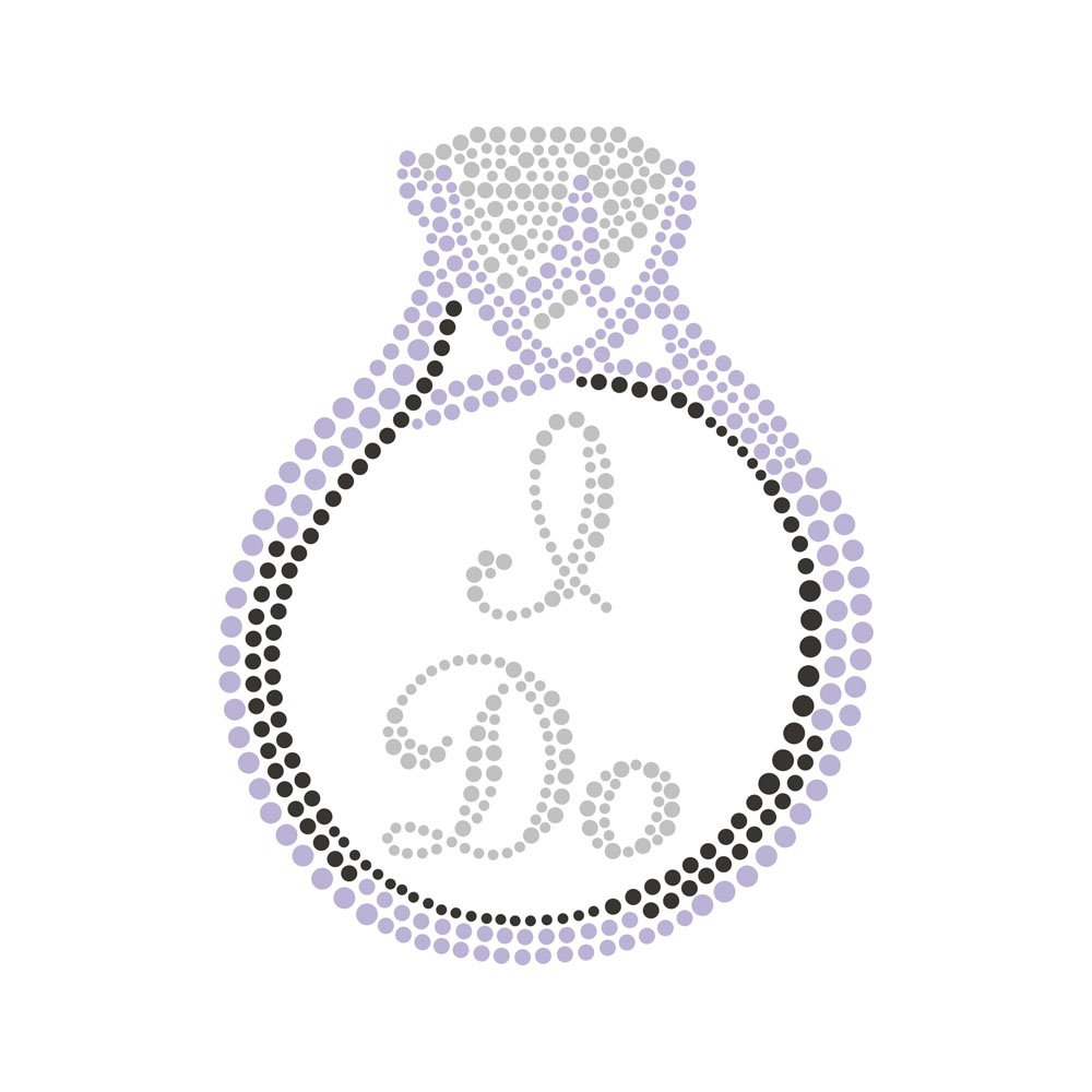 Pink Girl Crystal Design Rhinestone Transfer Diamond