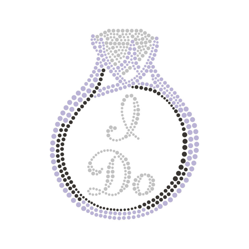 Pink Girl Crystal Design Rhinestone Transfer Diamond