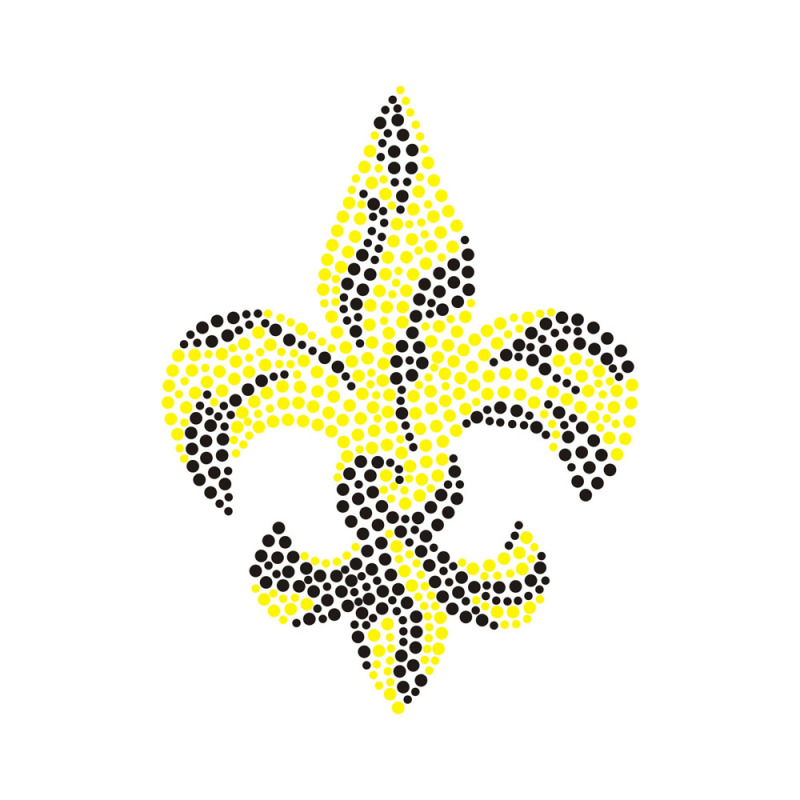 Iris Pattern Collection Design Bling Transfer Rhinestone