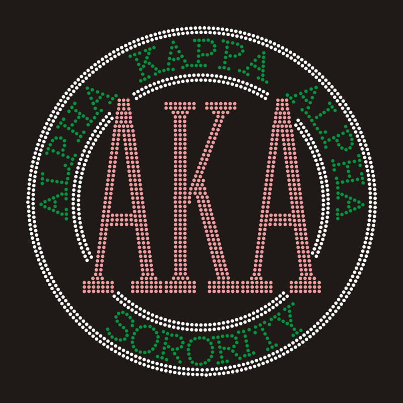 Custom AKA Circles 1908 rhinestone