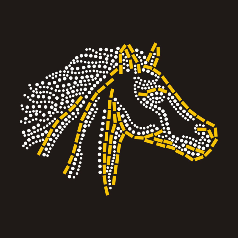 Custom horse head bling rhinestone