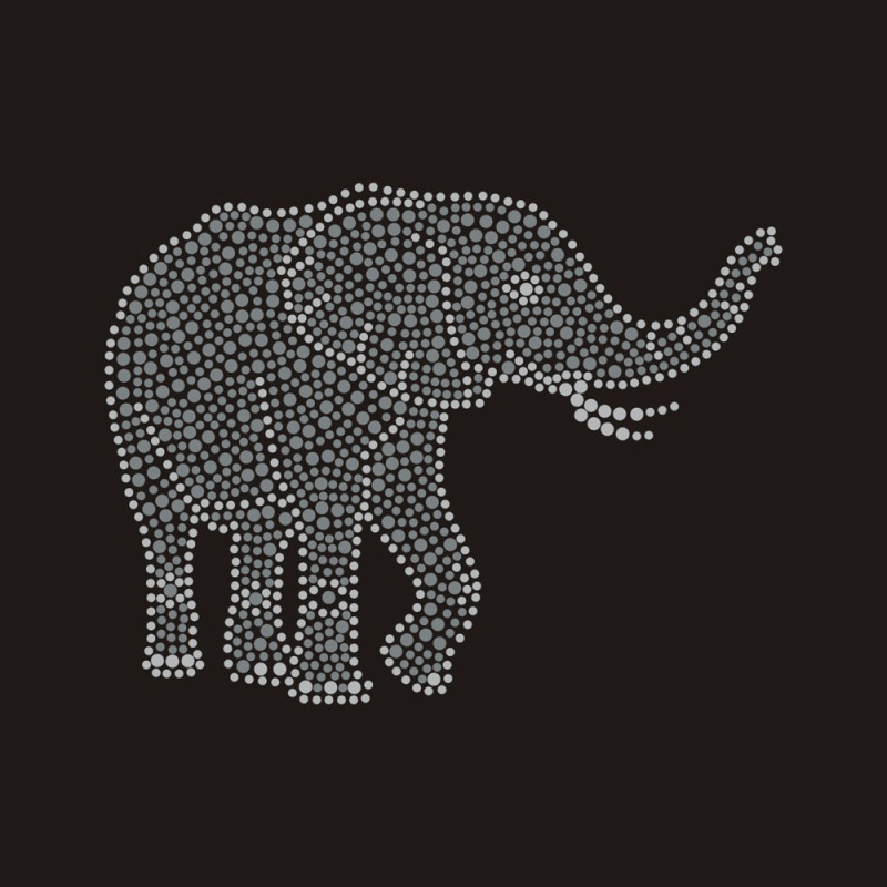 Custom Elephant Filled bling rhinestone