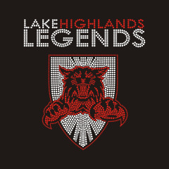 Custom lake highlands legends rhinestone