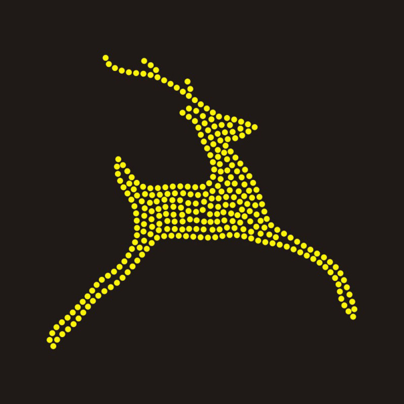 Custom sports deer rhinestone