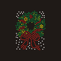 Bling Rhinestone Christmas Design