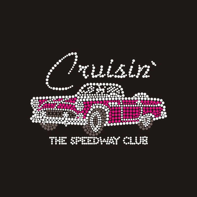 Rhinestone Bling Sparkle Pink Convertible 