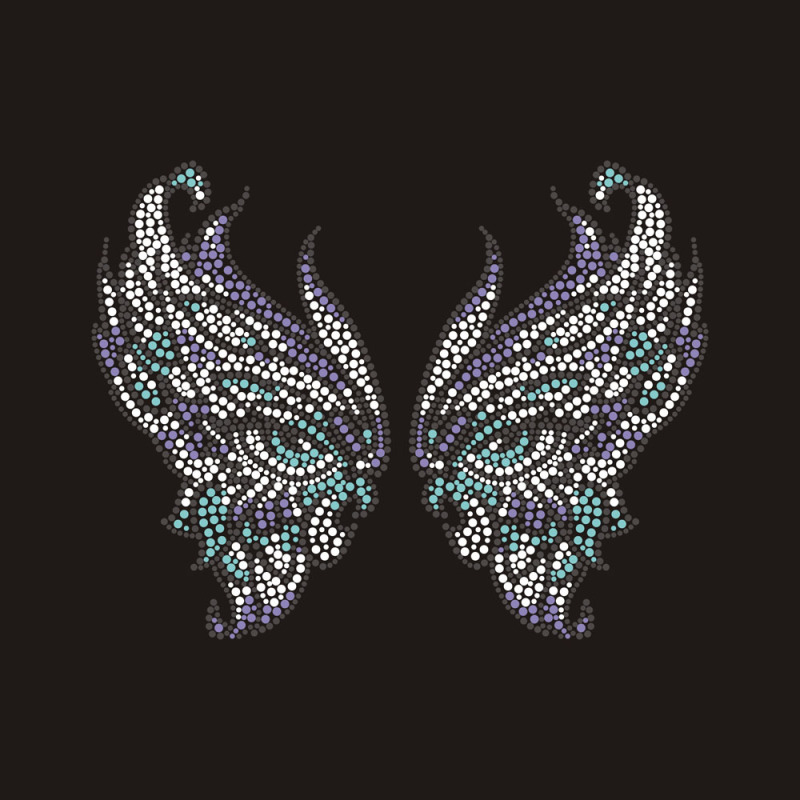Custom colorful Butterfly Bling Rhinestone
