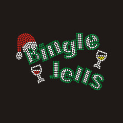 Bling Rhinestone Christmas bingle Design