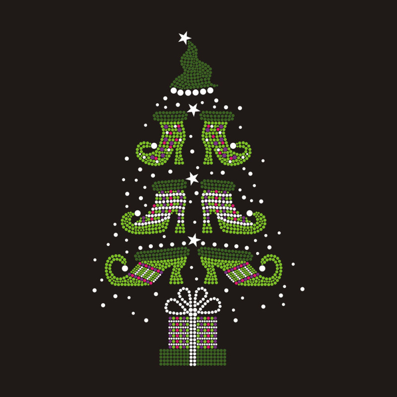 Bling Rhinestone Christmas Tree Design