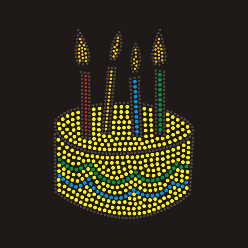 Custom Cupcake with Candle Rhinestone