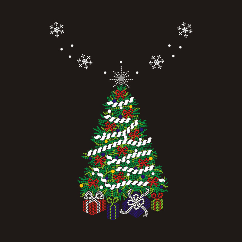 Bling Rhinestone Christmas Tree Design