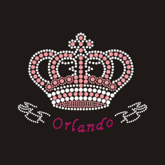 orlando Lt. pink crown