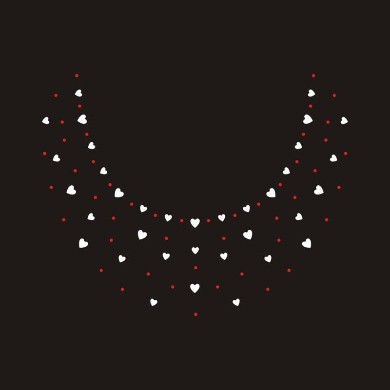 Bling Crystal Collar Rhinestone Transfer design