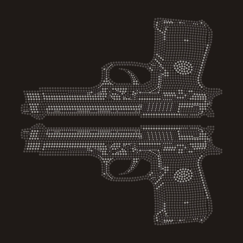 revolver rhinestone design