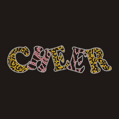 cheer letter design