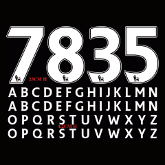 OEM clothing jersey name and letter screen printing plastisol soccer heat transfer numbers