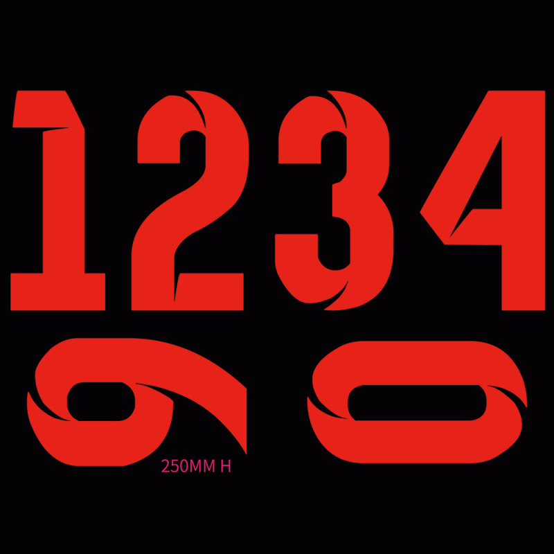 OEM clothing jersey name and letter screen printing plastisol soccer heat transfer numbers