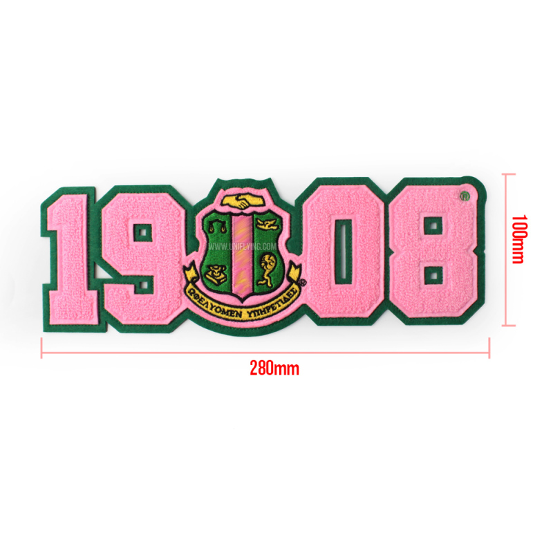 chenille patch AKA 1908