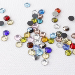 bling crystal SS6/SS10/SS16 colorful hotfix flatback rhinestone motif