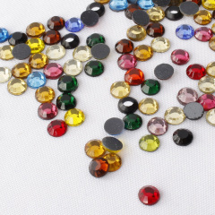bling crystal SS6/SS10/SS16 colorful hotfix flatback rhinestone motif