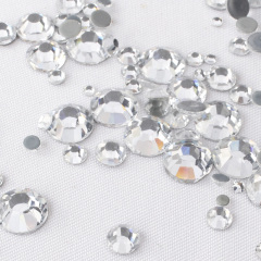 bling crystal SS6/SS10/SS16 colorful hotfix flatback rhinestone motif