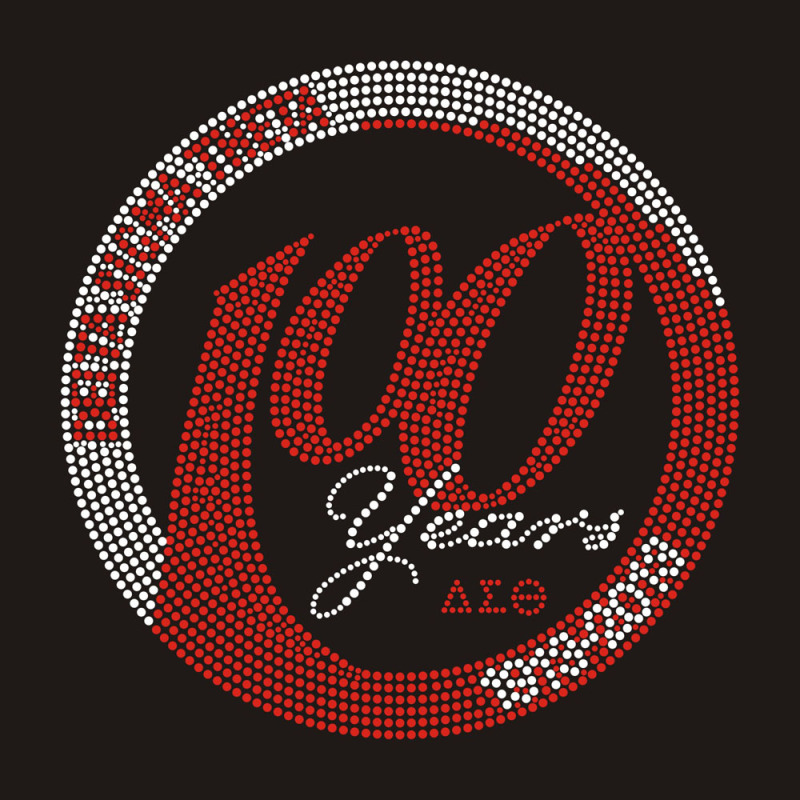 SS6 SS10 Red Pattern Rhinestone Transfer