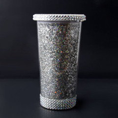 Rhinestone Plastic Cup design