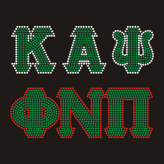AKA Greek letter word design