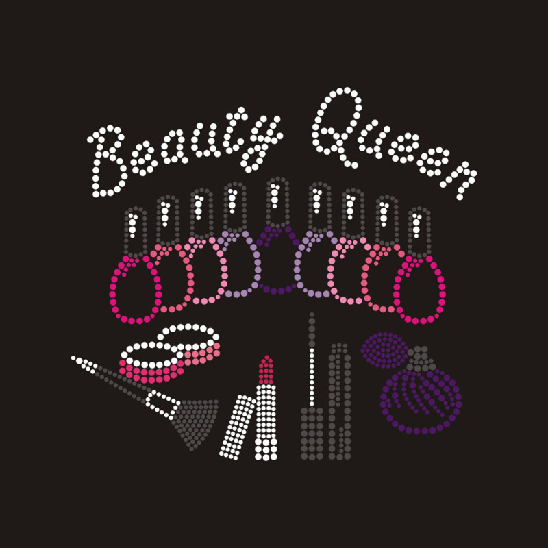 With diamond bag and ladies high heels rhinestone