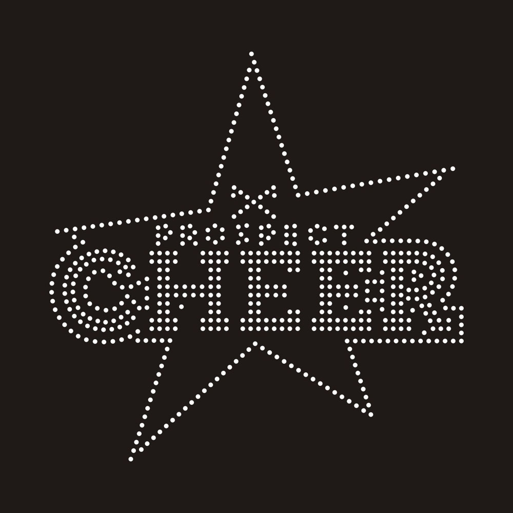 rhinestone your own logo text design