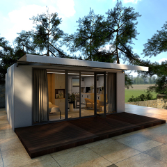 Luxury 40Ft Building Container Modular Prefab House