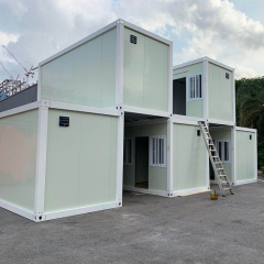 Prefabricated Office Build Container Portable 40Ft Building Tiny Modular Prefab House Luxury