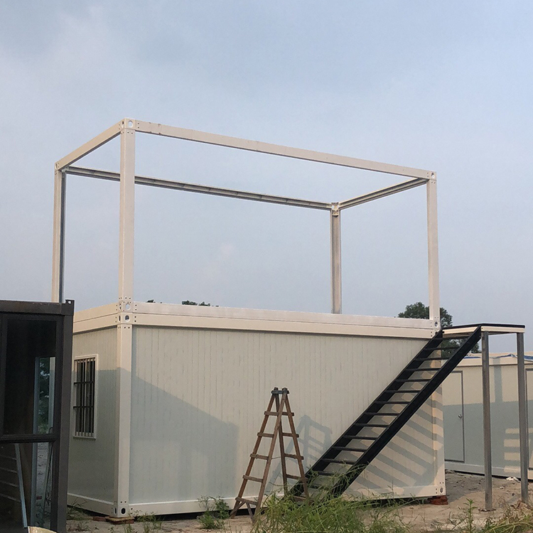 Prefabricated Office Build Container Portable 40Ft Building Tiny Modular Prefab House Luxury