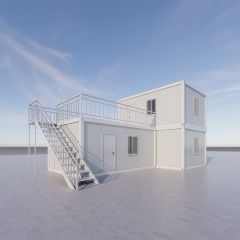 Black Cabin Detachable Container Houses