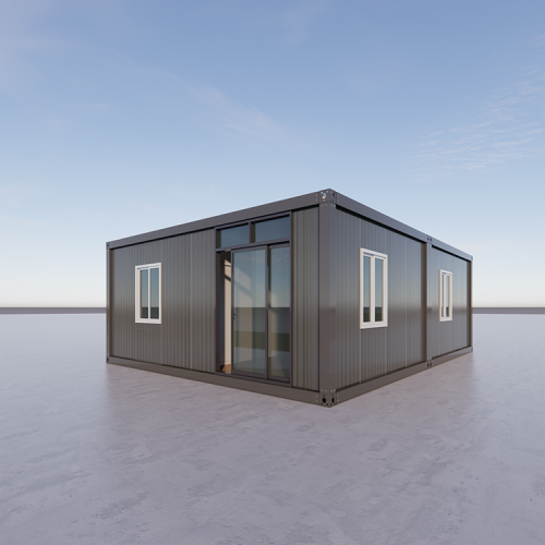 Black Cabin Detachable Container Houses
