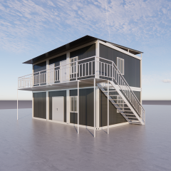 Two Storey Living Shipping Container House