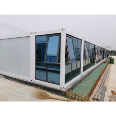 2 Storey Buildings Steel Flatpack Container House For Sale