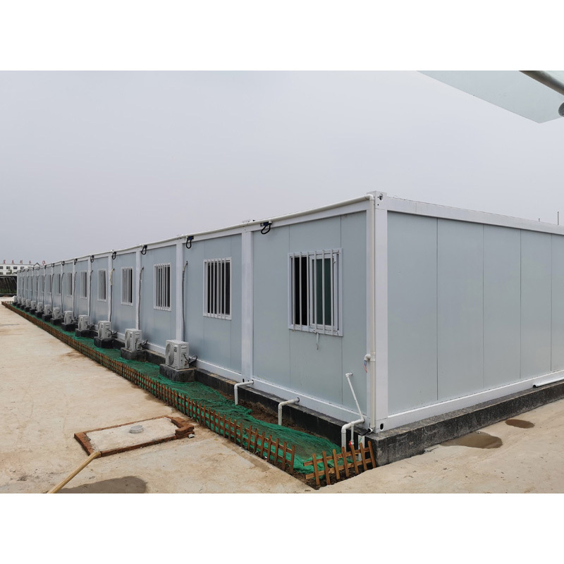 2 Storey Buildings Steel Flatpack Container House For Sale