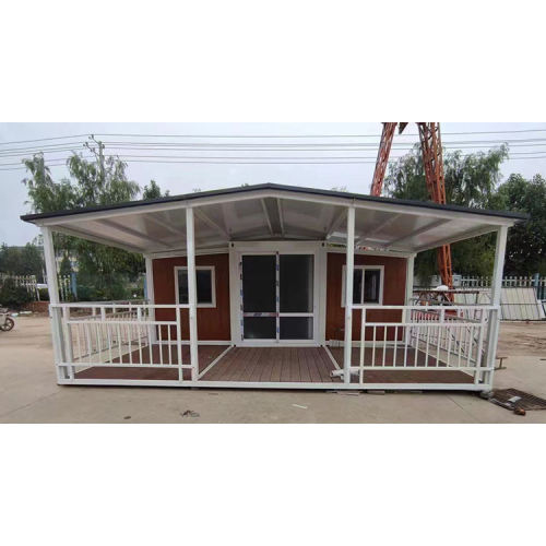 Container House With Roof Balcony| Expandable Modular Prefab Home