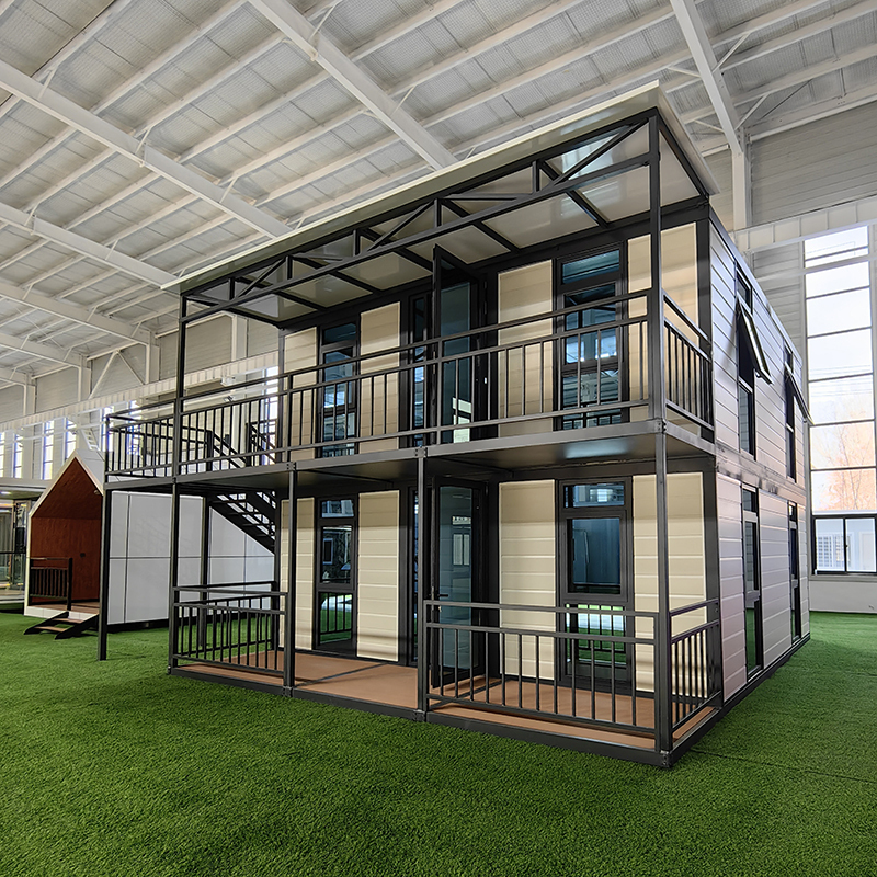 Container Homes Tiny Houses 2 Story | Expandable Modular Living Solution