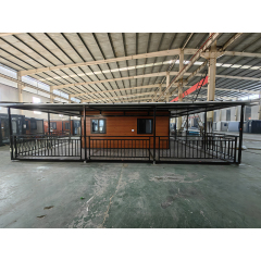 Container House Luxury – Expandable Prefab Villa with Full Terrace & Roof