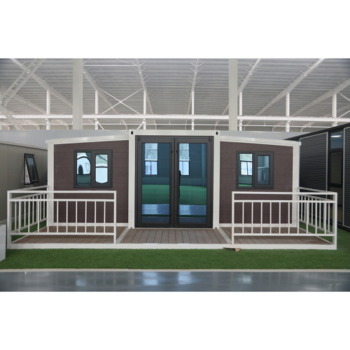 Expandable Prefab Container House with Deck | Modular Living Home