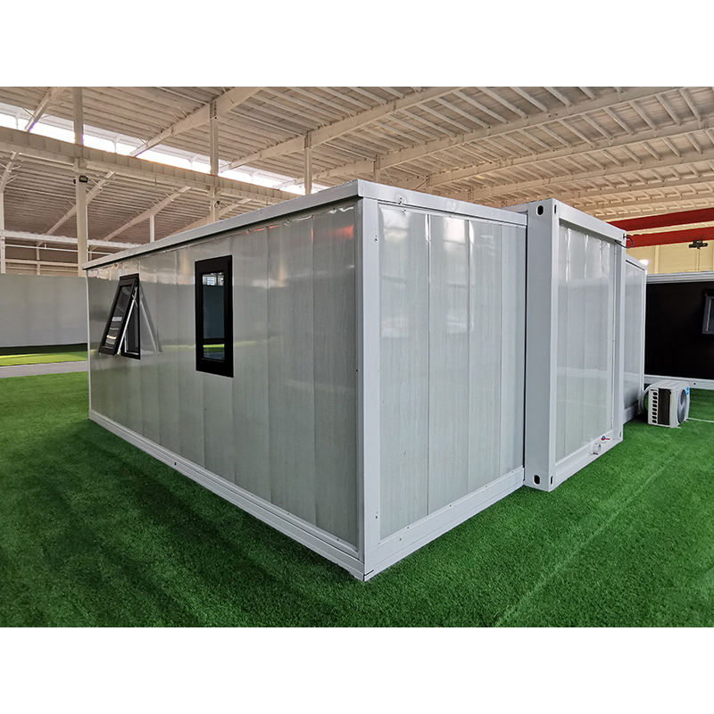 White Expandable Container House | 20ft Basic Model Prefab Home
